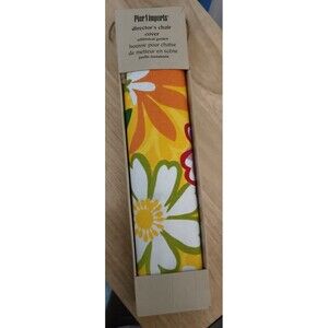 Pier 1 Imports Director's Chair Cover Floral Whimsical Garden
